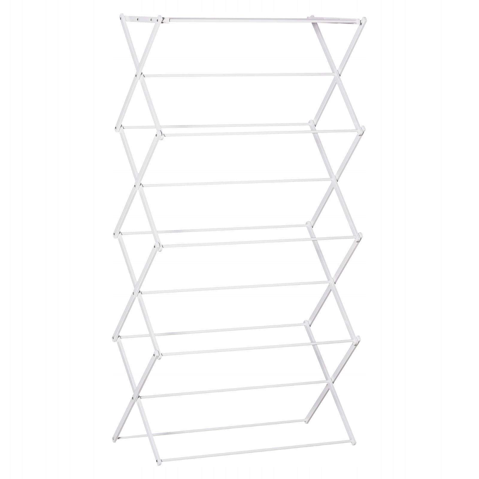 2026 Vertical laundry dryer 8 levels folding 74x35x144 cm white