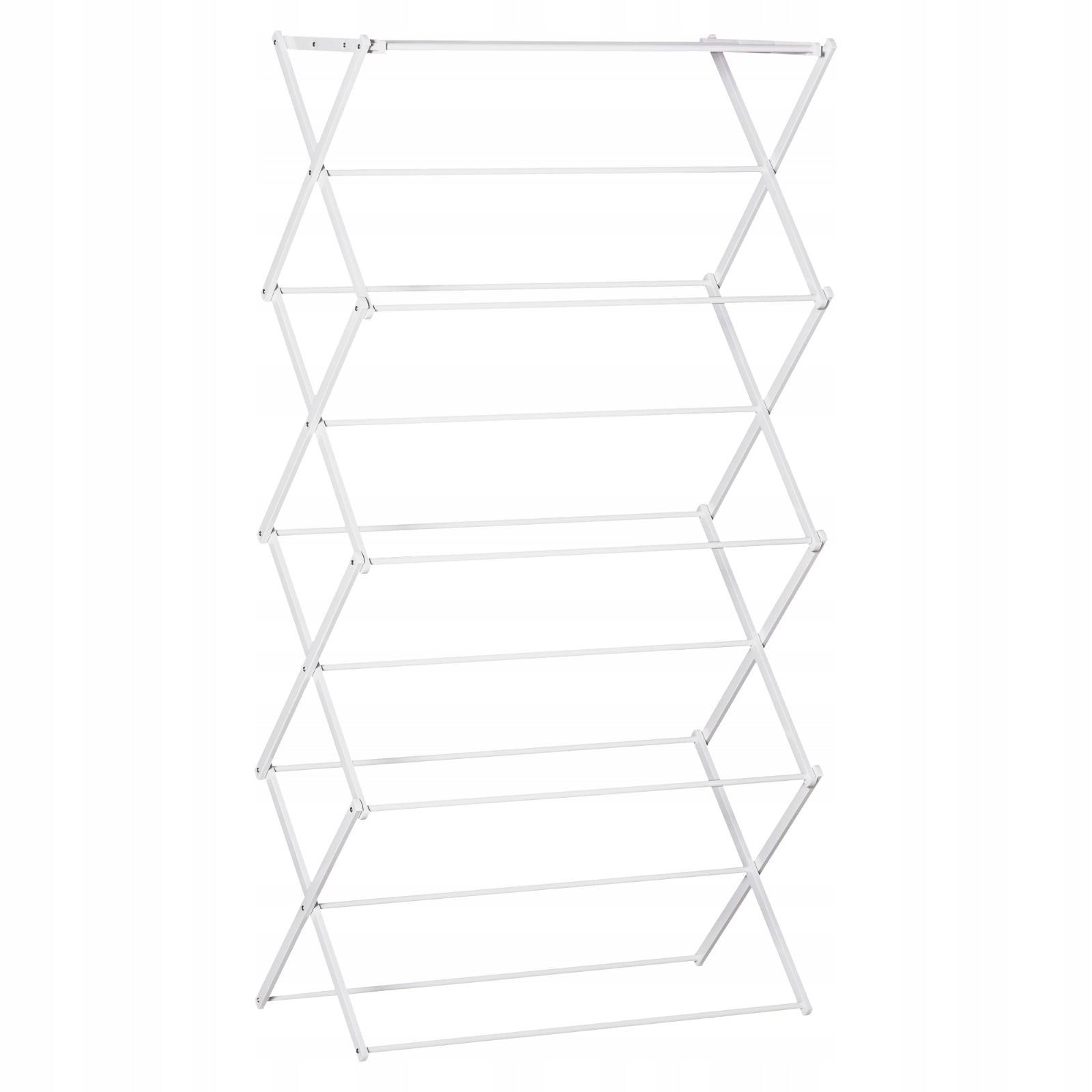 2026 Vertical laundry dryer 8 levels folding 74x35x144 cm white