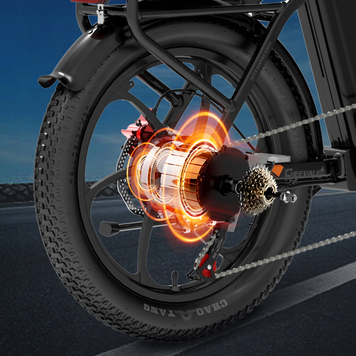 2026 folding electric bike 250W 20AH 150HP basket Cheevalry C20 PRO Frame size 16.5"