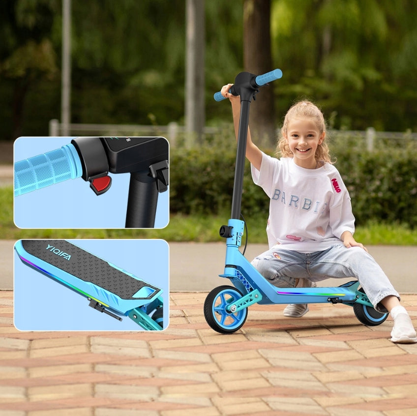 2026 for children 10KM Electric scooter YIQIFA U8 130W 16KM/H foldable Engine power 130 W