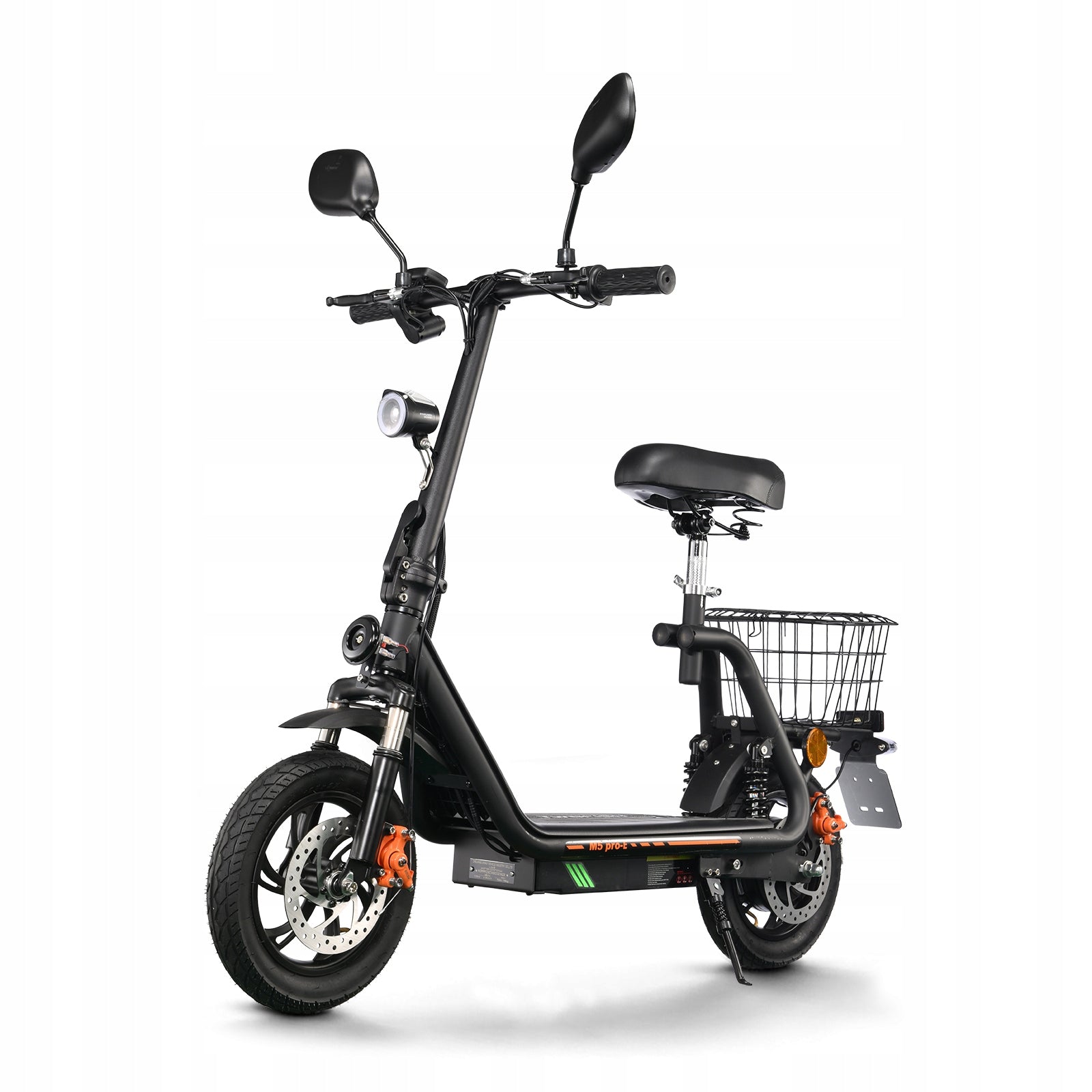 2026TWOFISH M5 PRO-E EEC Electric Vehicle Black, 500W, 40 km/h with Seat