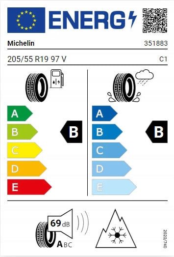 205/55R19 Michelin CrossClimate 2 Xl 97V all-season tyre New Number of tires offered 1 pc.