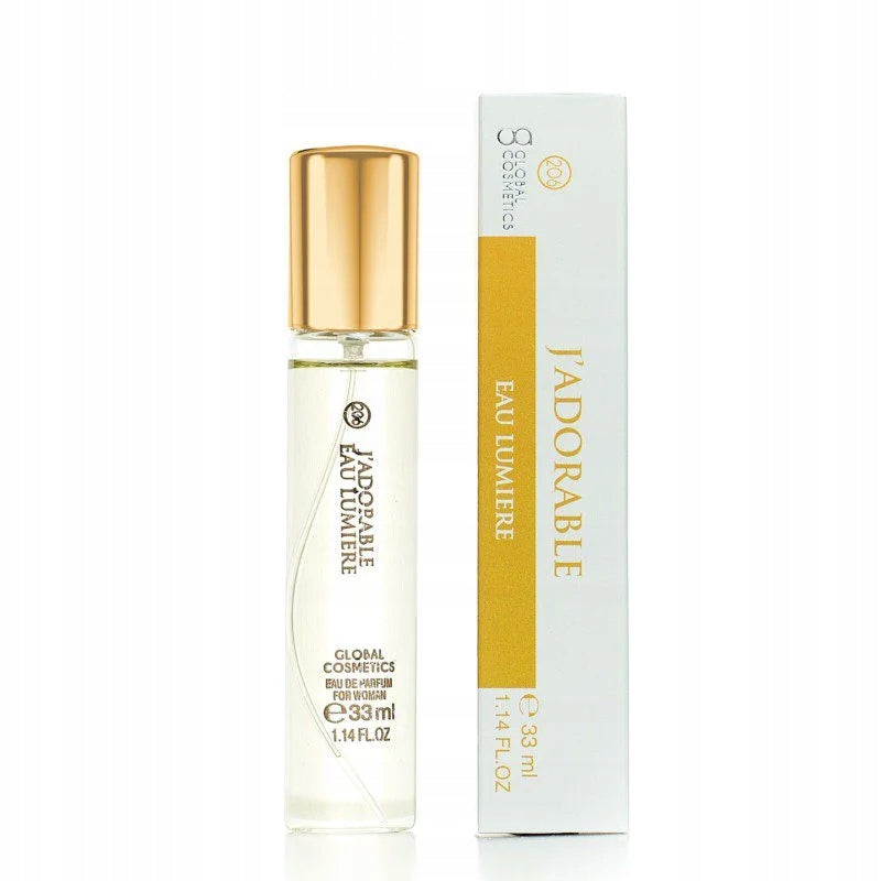206 WOMEN'S PERFUME STRONG PERMANENT perfume J'ADORABLE EAU LUMIERE 33ml