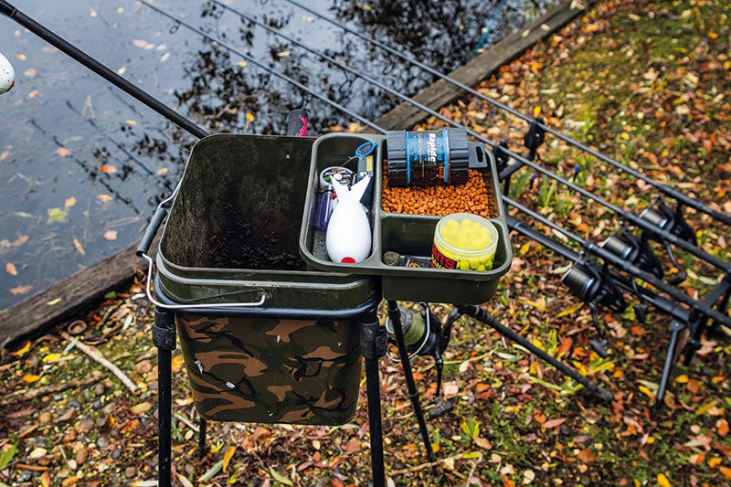 Dėklas Fox Camo kvadratinis, tinka FOX 10 l kibirui