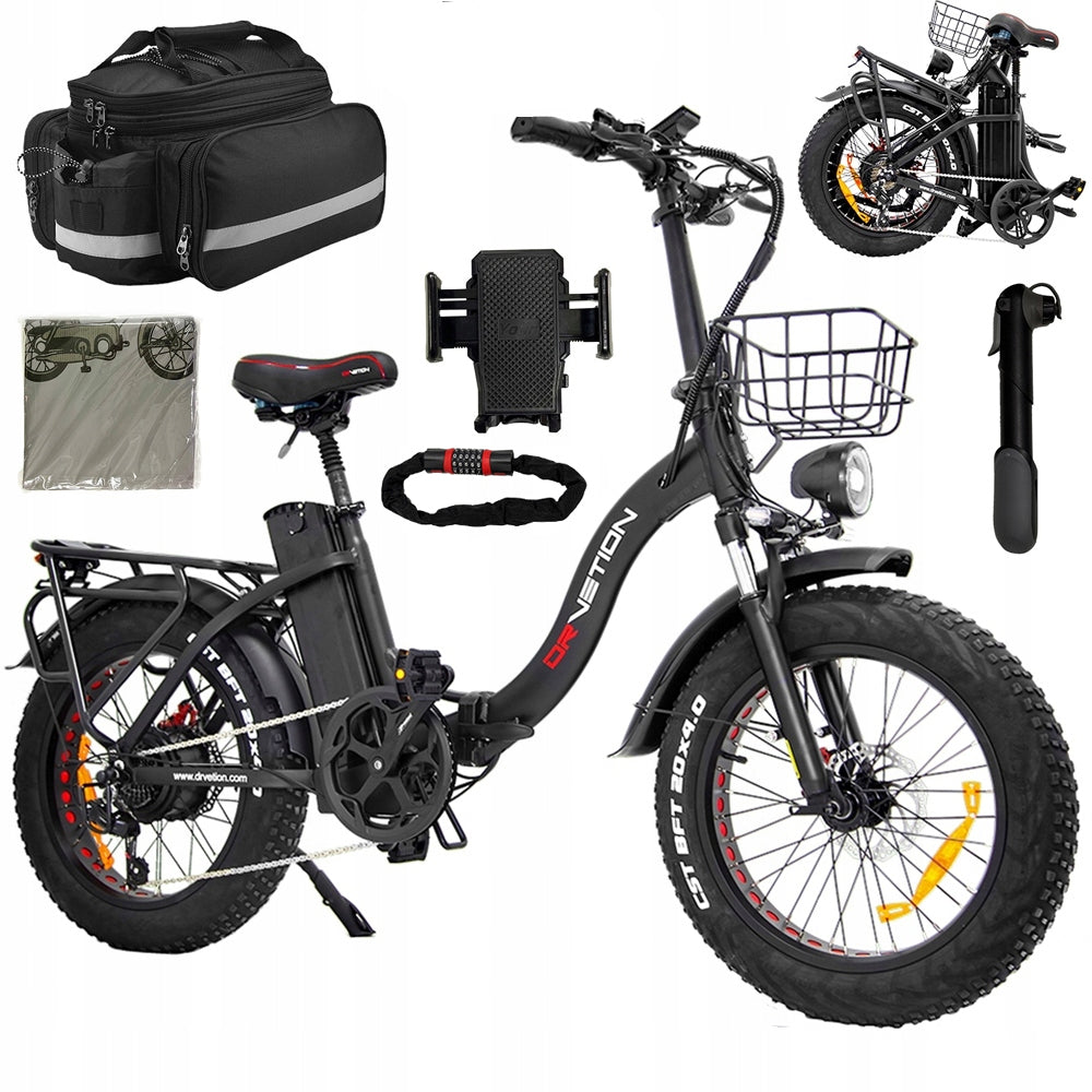 20“ELECTRIC VEHICLES CT20 pro 1000W 15AH 45 km/h oil brake PL