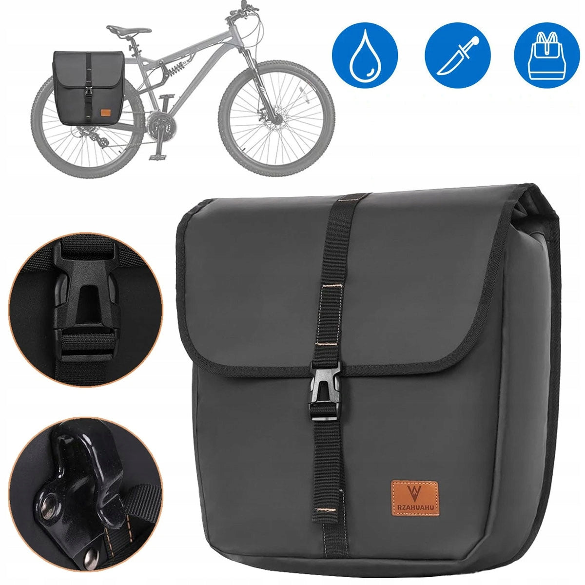 20L BICYCLE BAG – WATERPROOF POUCH FOR TRUNK WITH BUCKLE