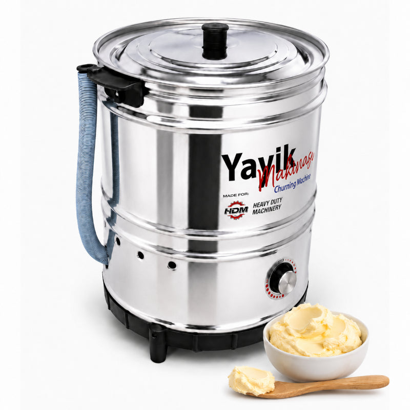 20L Electric Buttermilk for Making Homemade Butter Stainless Steel 135W