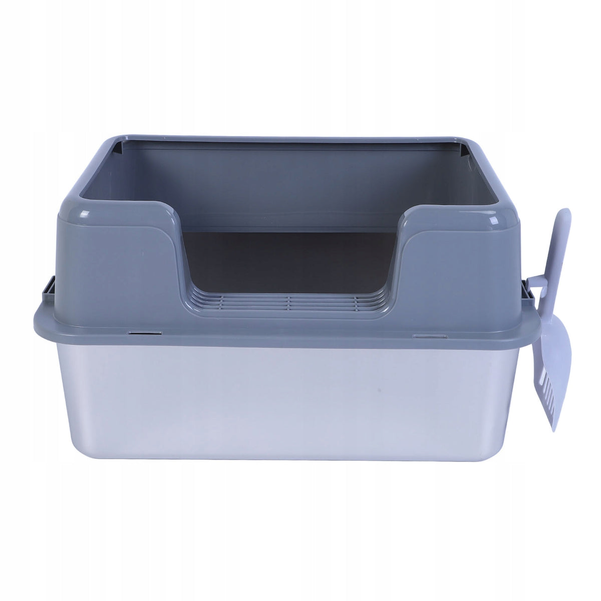20L Stainless Steel Metal Litter Box Easy to Clean 3R