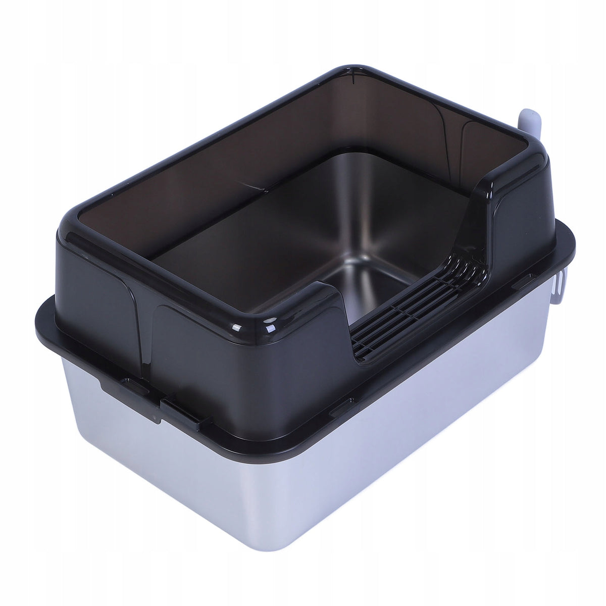 20L Stainless Steel Metal Litter Box Easy to Clean ZF
