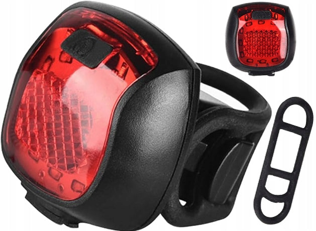 20LM REAR LED BICYCLE LIGHT, USB, 5 MODES, IP65 WATERPROOF Manufacturer code FA340