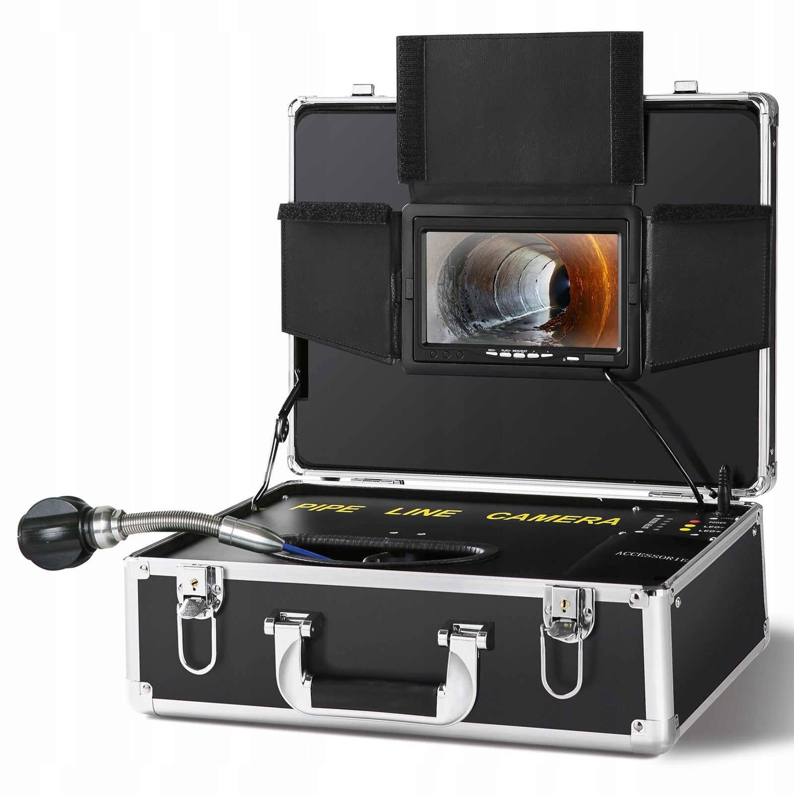 20M Pipe Inspection Camera With Adjustable LED For Sewer Pipes Brand Vevor