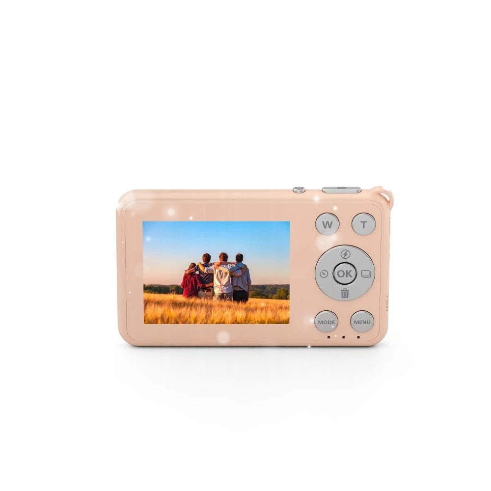 20MP 1080P HD DIGITAL CAMERA, PINK 8GB TO 128GB EXTENSION Packaging status original