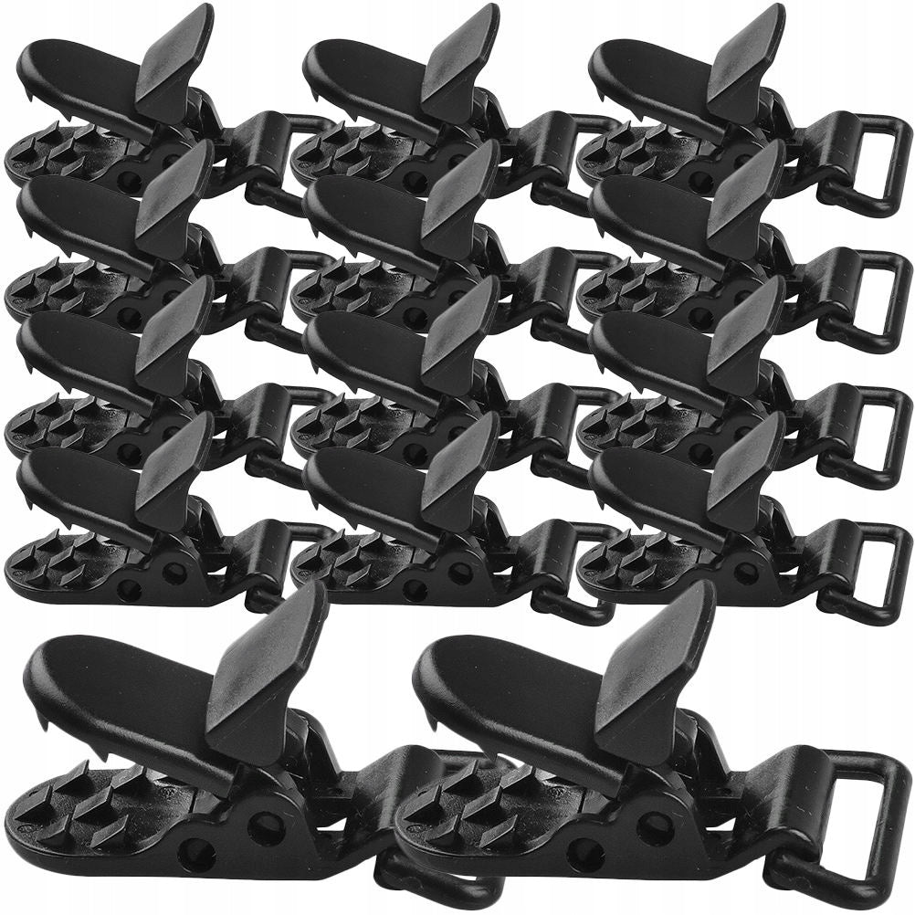 20SZT CZARNY KLIPS DO NAMIOTU PLASTIKOWY ODPORNE NA WIATR Manufacturer code 15713154