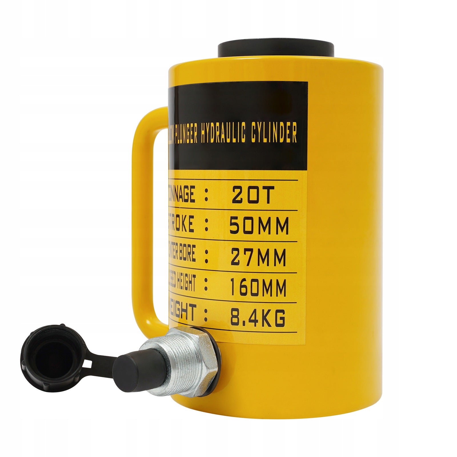 20T SEPARATE HYDRAULIC JACK 50MM, INDUSTRIAL CYLINDER 70MPA Brand no brand