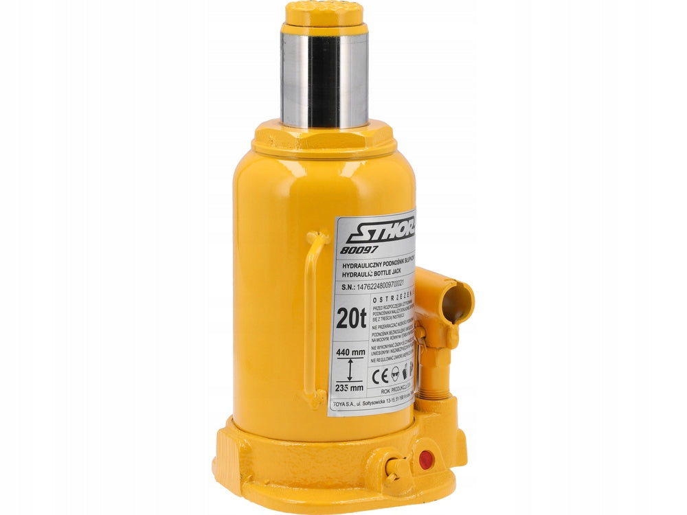20T STHOR HYDRAULIC BOLLARD LIFT Product weight with unit packaging 9 kg