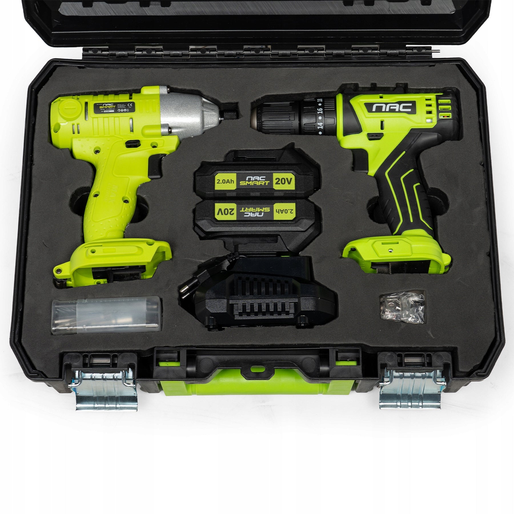 20V NAC SMART NS-SET1-20V SCREWDRIVER AND IMPACT DRIVER SET Battery type Li-Ion