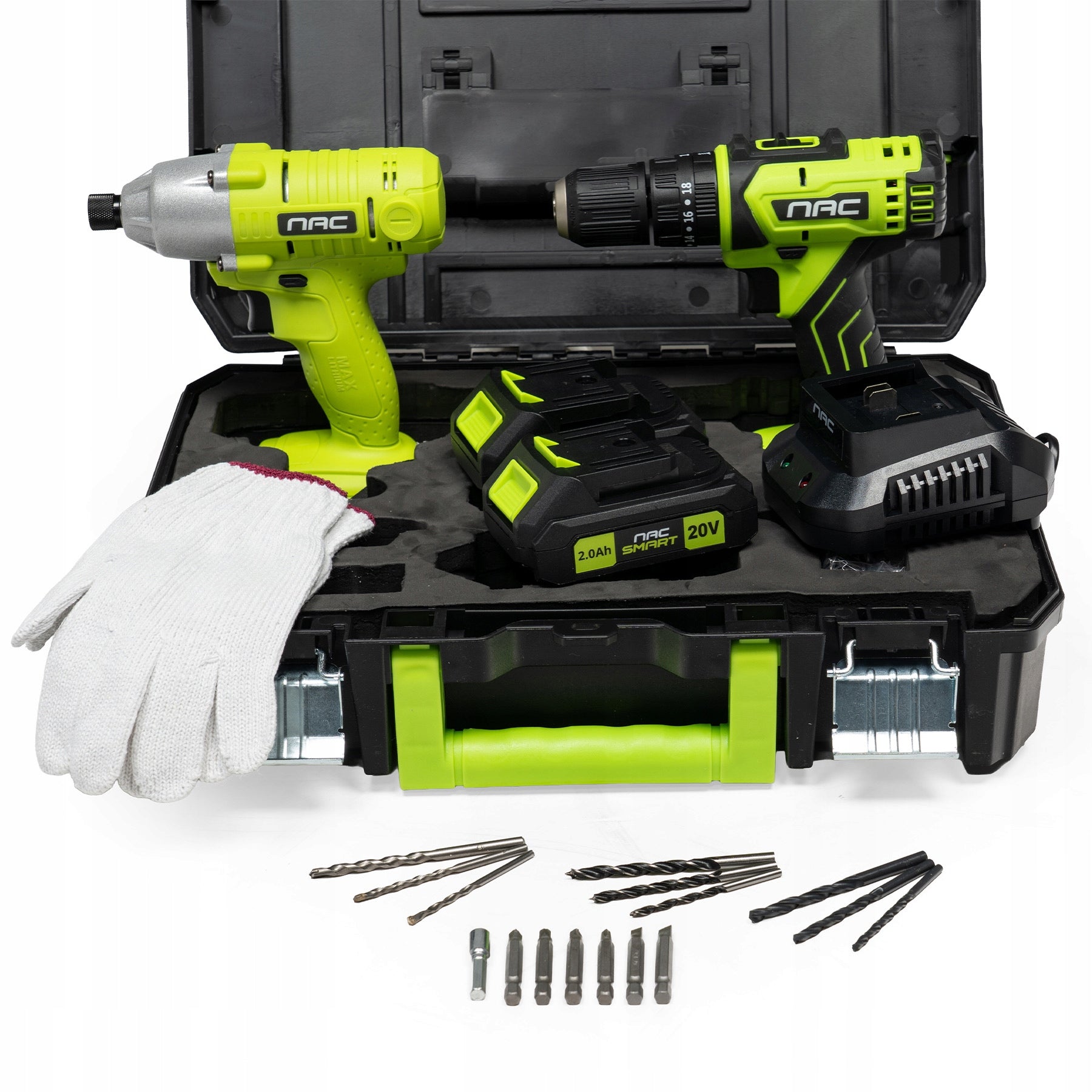 20V NAC SMART NS-SET1-20V SCREWDRIVER AND IMPACT DRIVER SET Motor type brushed motor