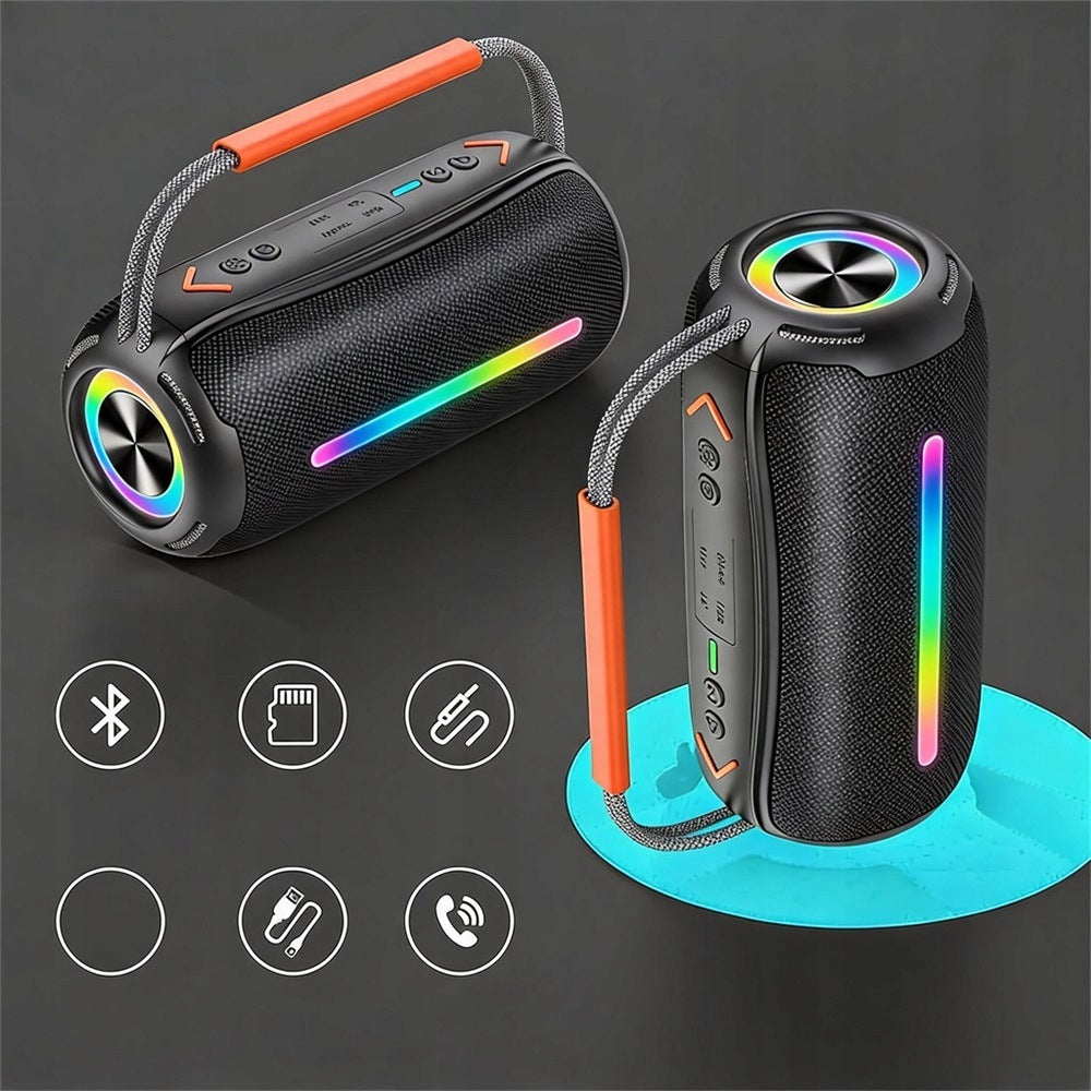 20W BLUETOOTH WIRELESS SPEAKER WITH IPX6 HANDLES FOR PARTIES AND OUTDOOR Model other