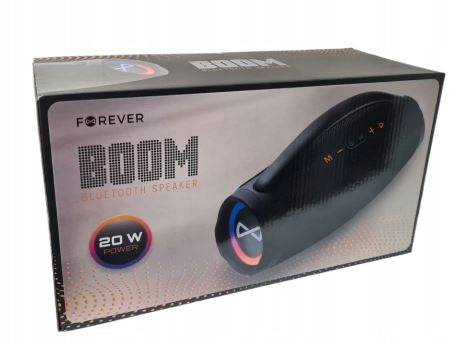 20W Bluetooth speaker BLACK Forever Packaging status original