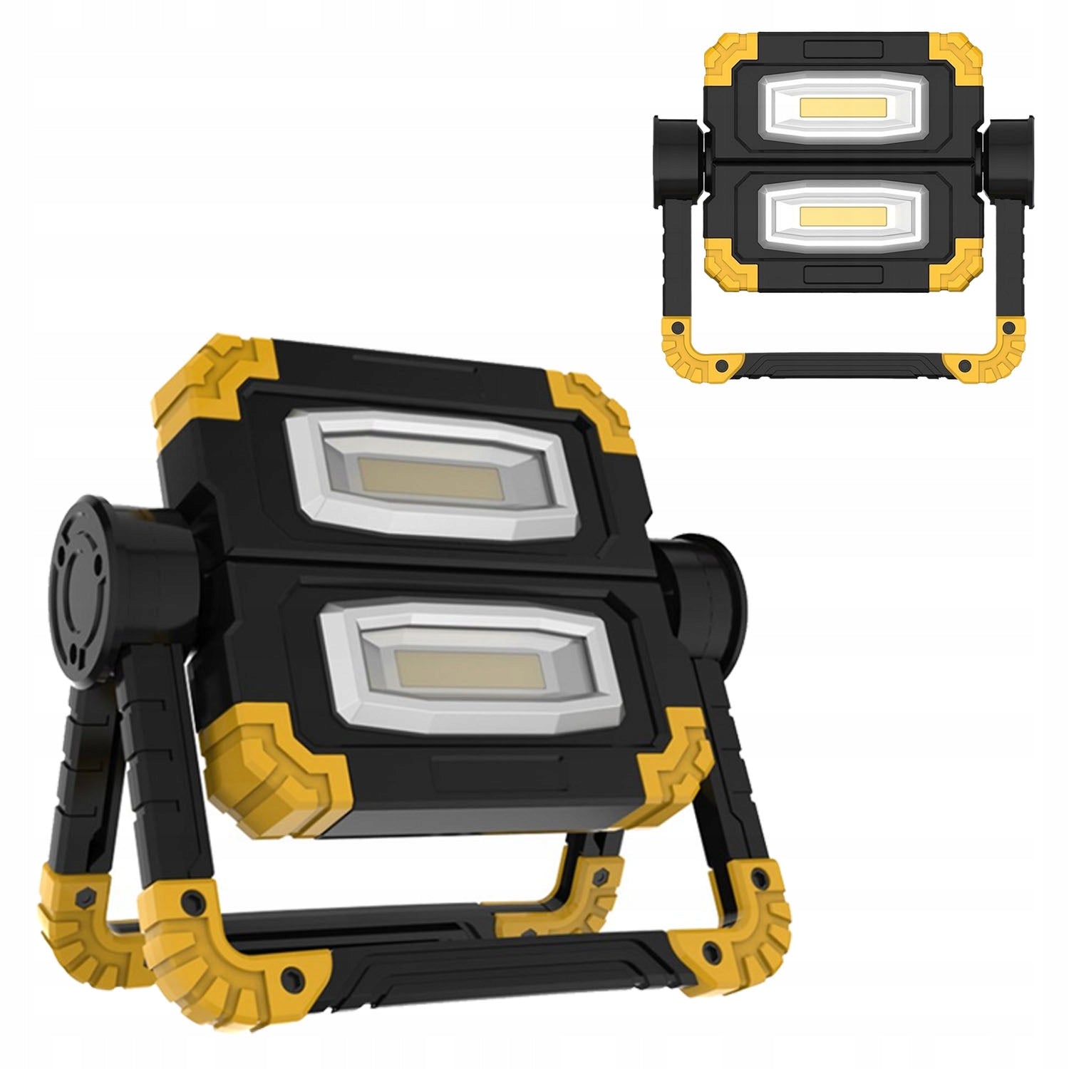 20W LED Halogen Headlight Black for Outdoor Use Packaging status original