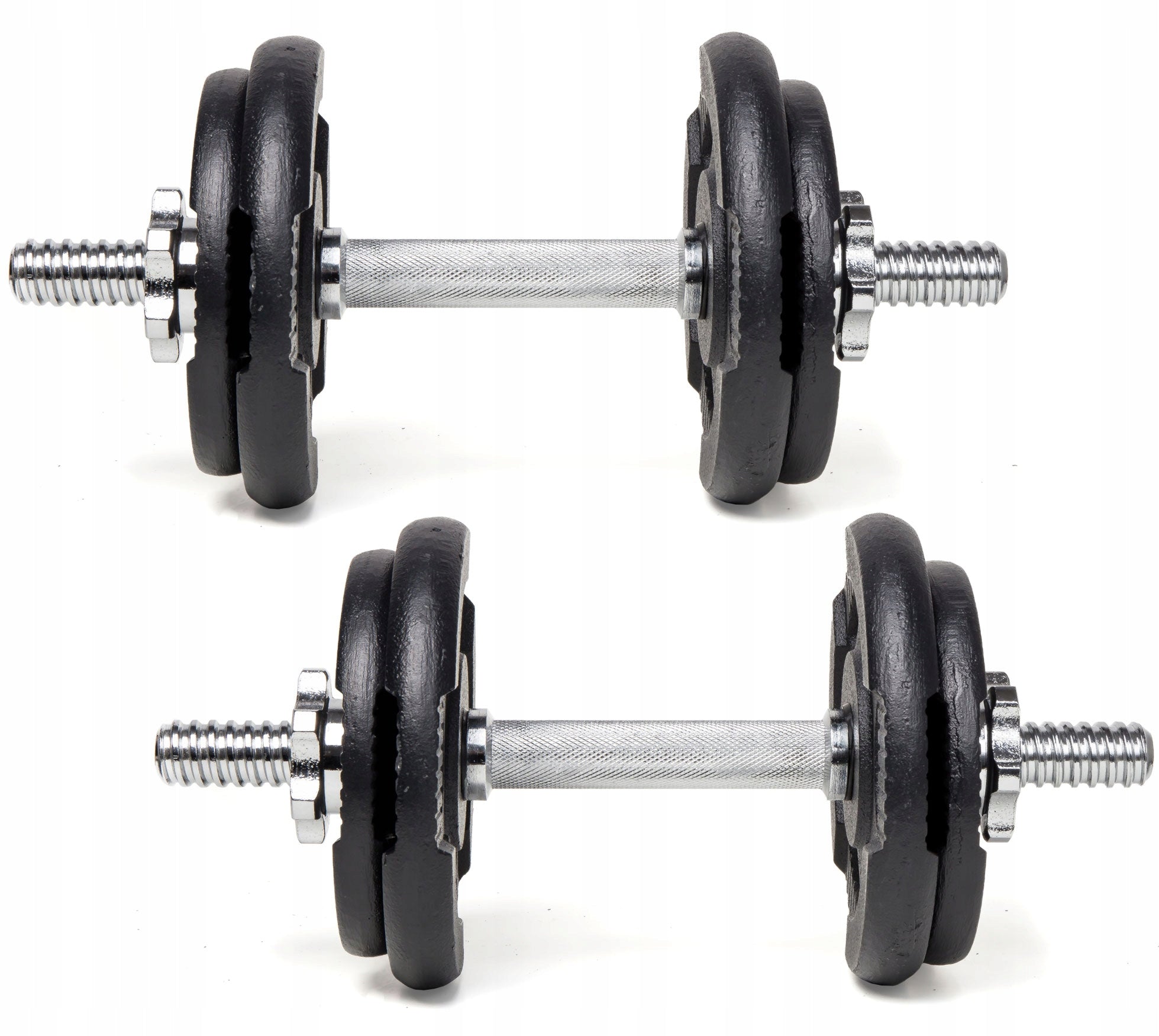 20kg Cast Iron Dumbbells Adjustable Set 2x10kg Griffin Load Abarqs Manufacturer code HKS-20