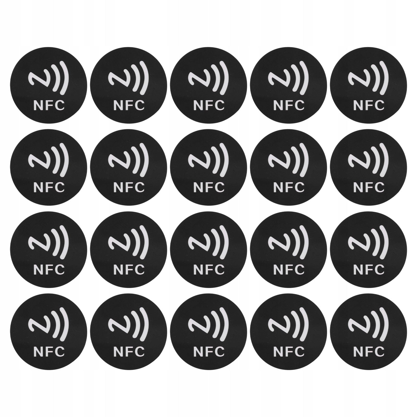 20pcs NFC Stickers 125KHz Anti-Interference Identification Phone