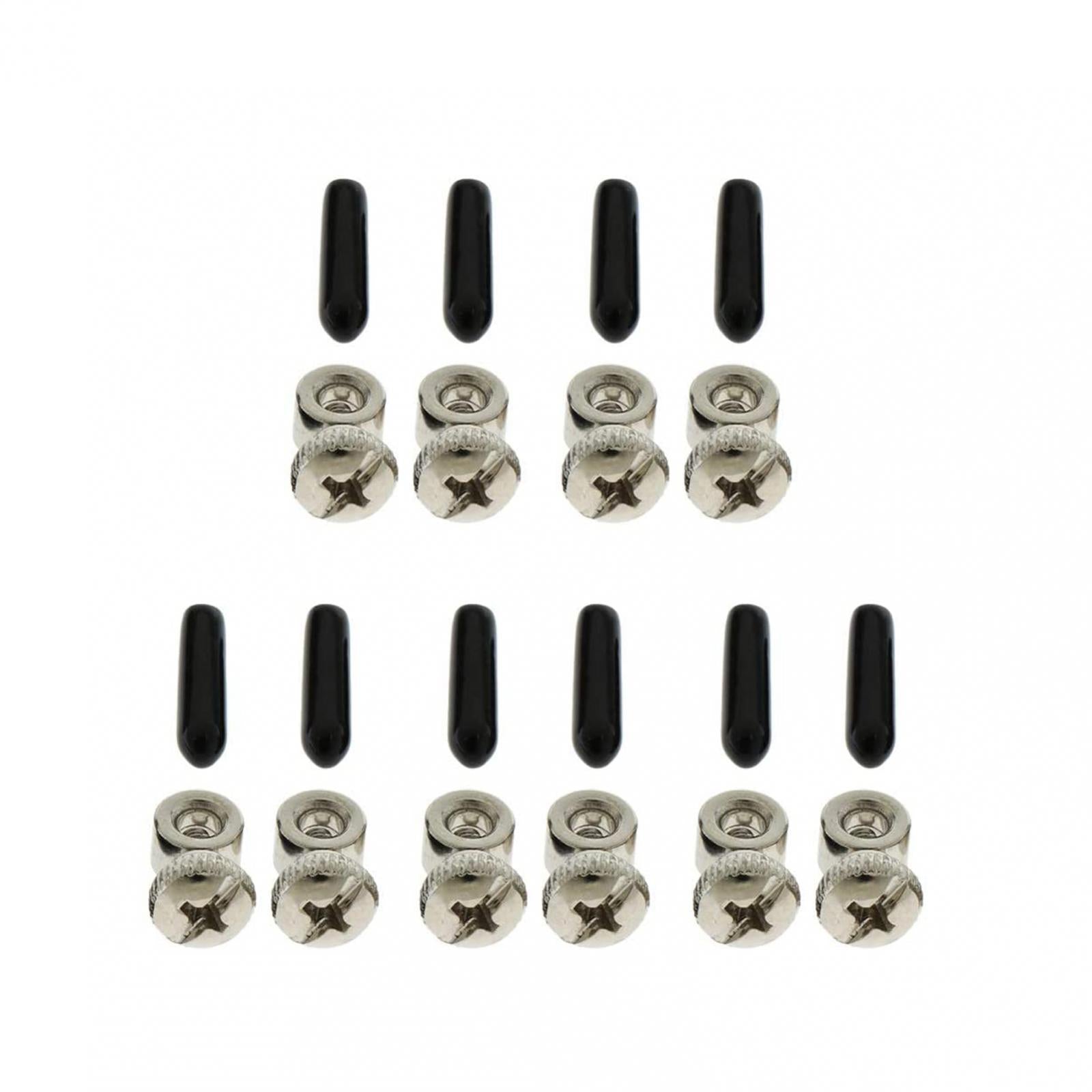 20pcs Replacement Speed Jump Rope Cable Screws End Cover Skipping Ropes Packaging status original
