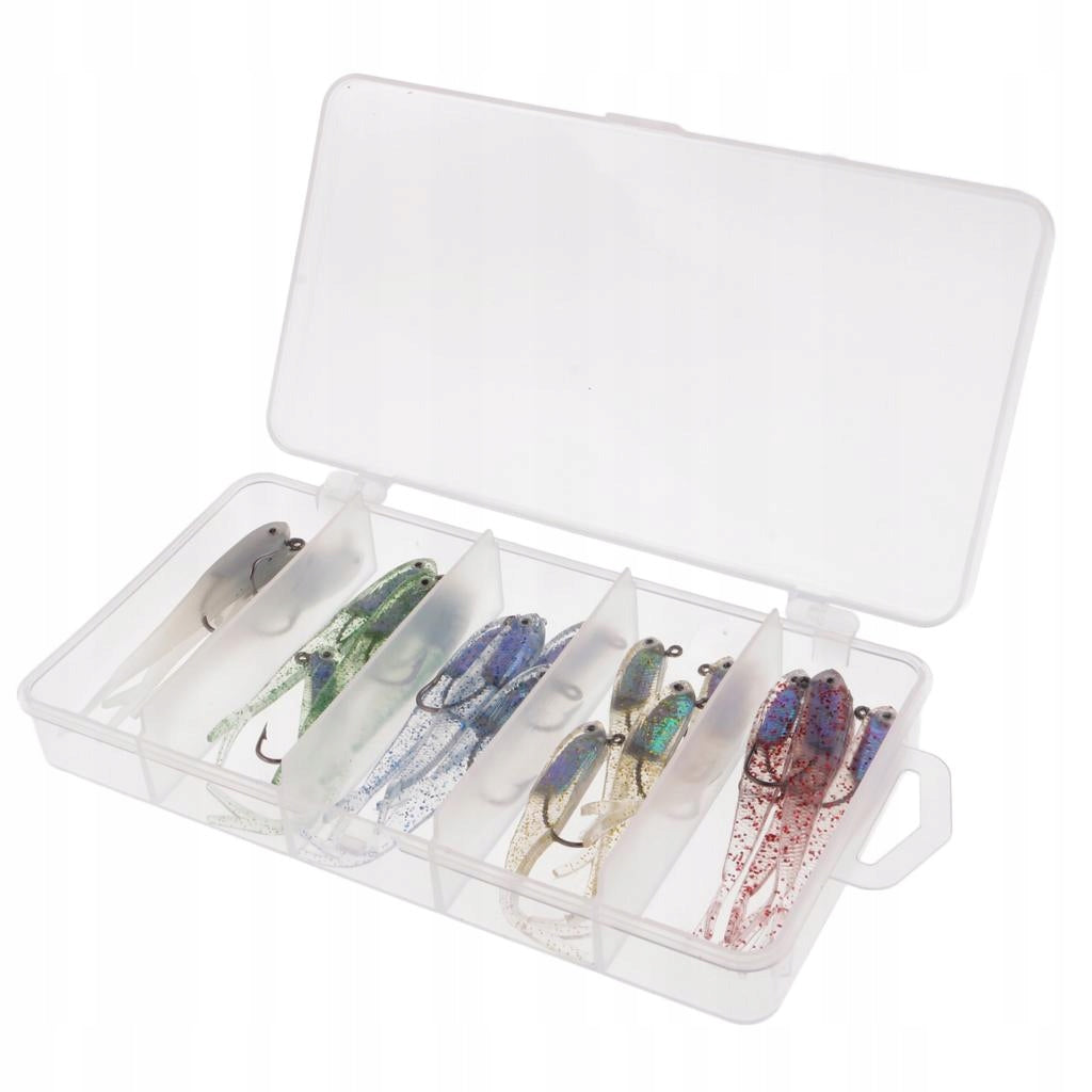 20pcs Small Soft Fishing Lure Sea Freshwater Fishing Bait