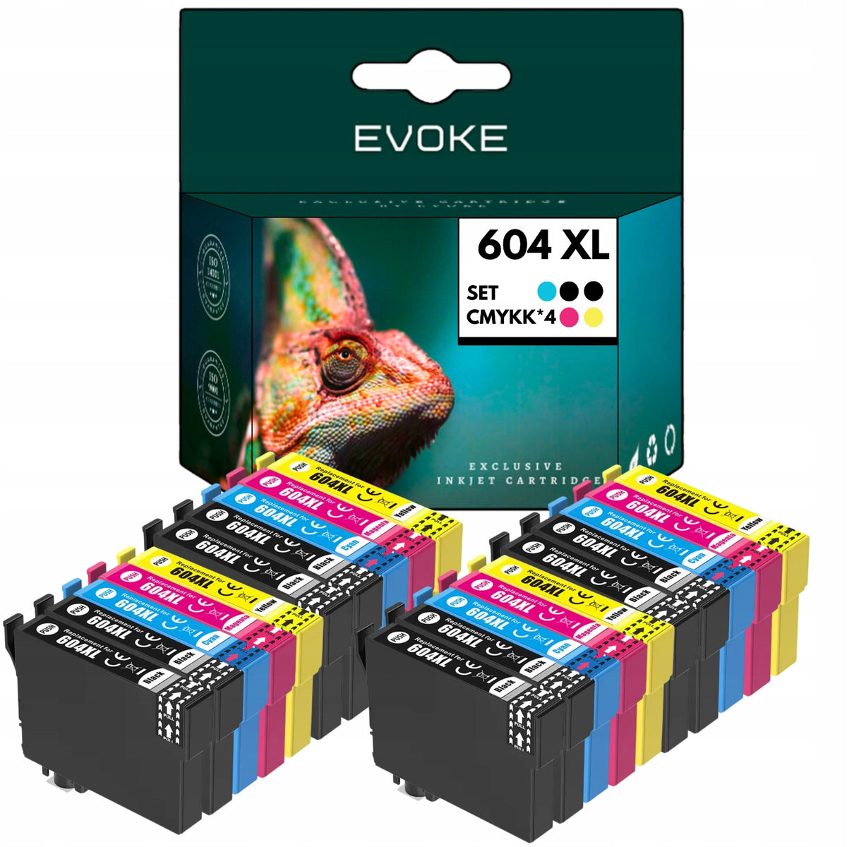 20x 604 XL ink cartridge for Epson XP-2200 XP-2205 XP-3200 XP-3205 XP-4200 printer