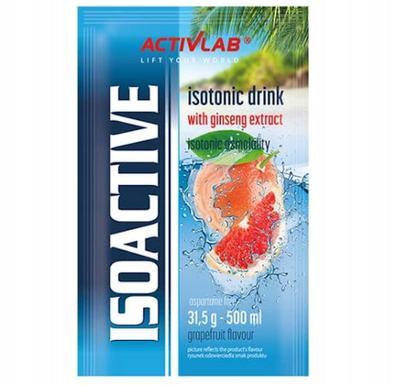 20x Functional Isotonic ACTIVLAB ISOACTIVE grapefruit electrolytes Brand Activlab
