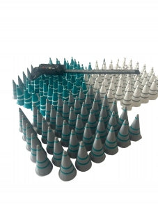 20x Furniture Positioning Pawns Mounting Distances for Cabinet Setting