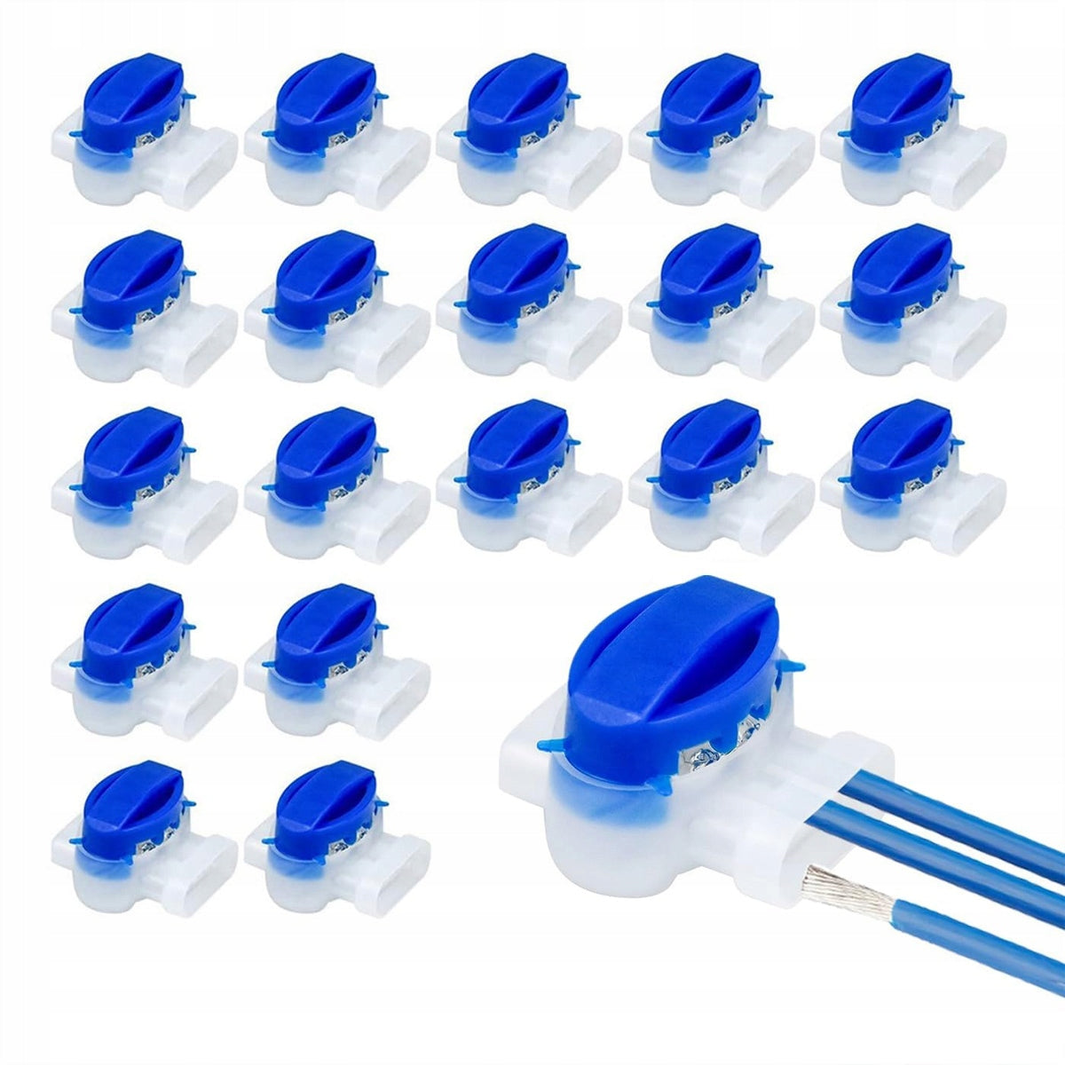 20x GEL CONNECTOR FOR ELECTROVALVE CABLES HERMETIC FOR MOWER ROBOT