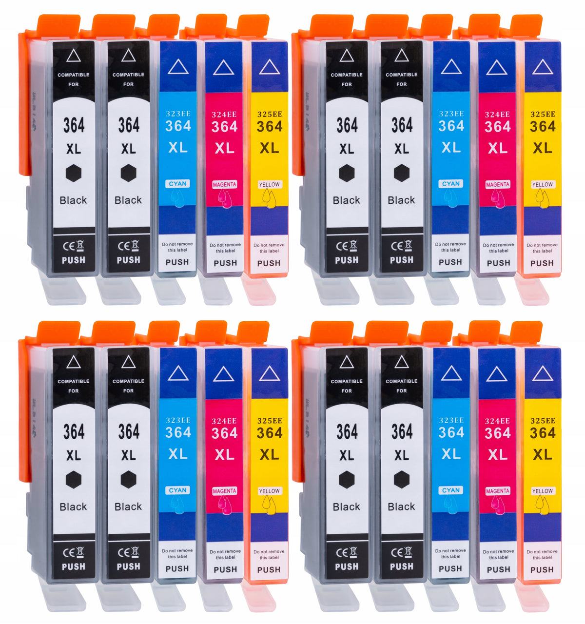20x HP PHOTOSMART 5524 5520 364XL PRINTER INK
