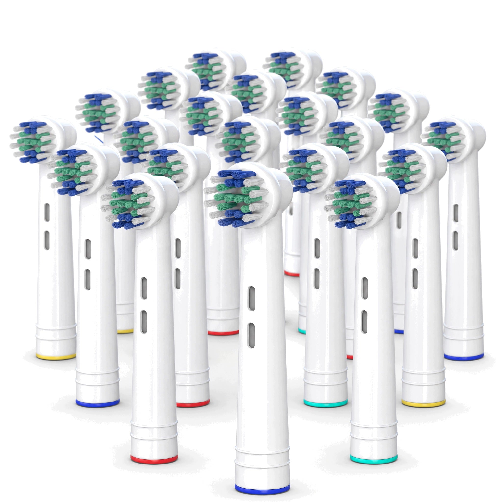 20x ORAL-B ELECTRIC TOOTHBRUSH TIPS BRAUN ORAL B SET OF 20PCS.