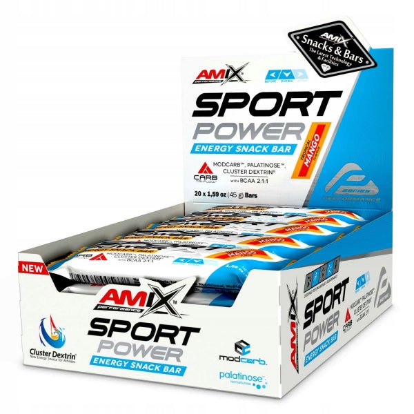 |20x| Sport Power Energy Snack Bar 45g tropical mango