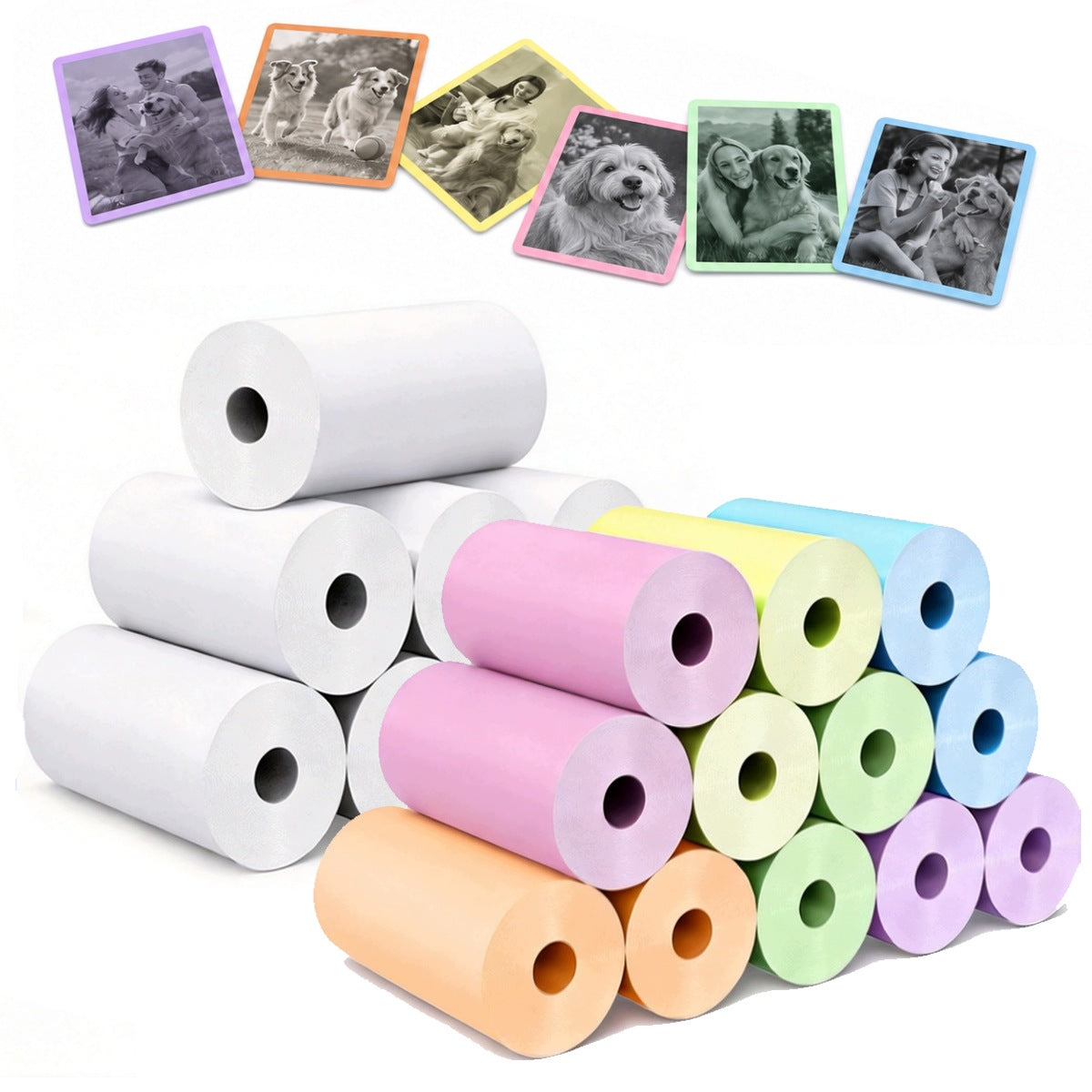 20x THERMAL CARTRIDGE FOR CAMERA PRINTER ROLLS CARTRIDGES PAPER