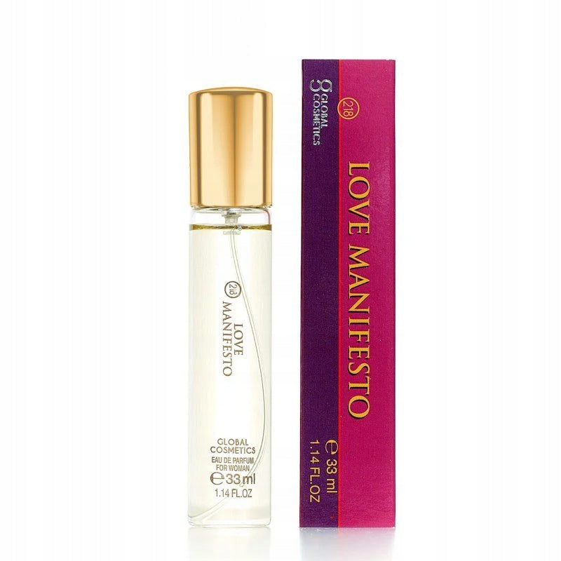 218 PERFUME WOMEN'S perfume PERMANENT FRAGRANCE LOVE MANIFESTO 33ml