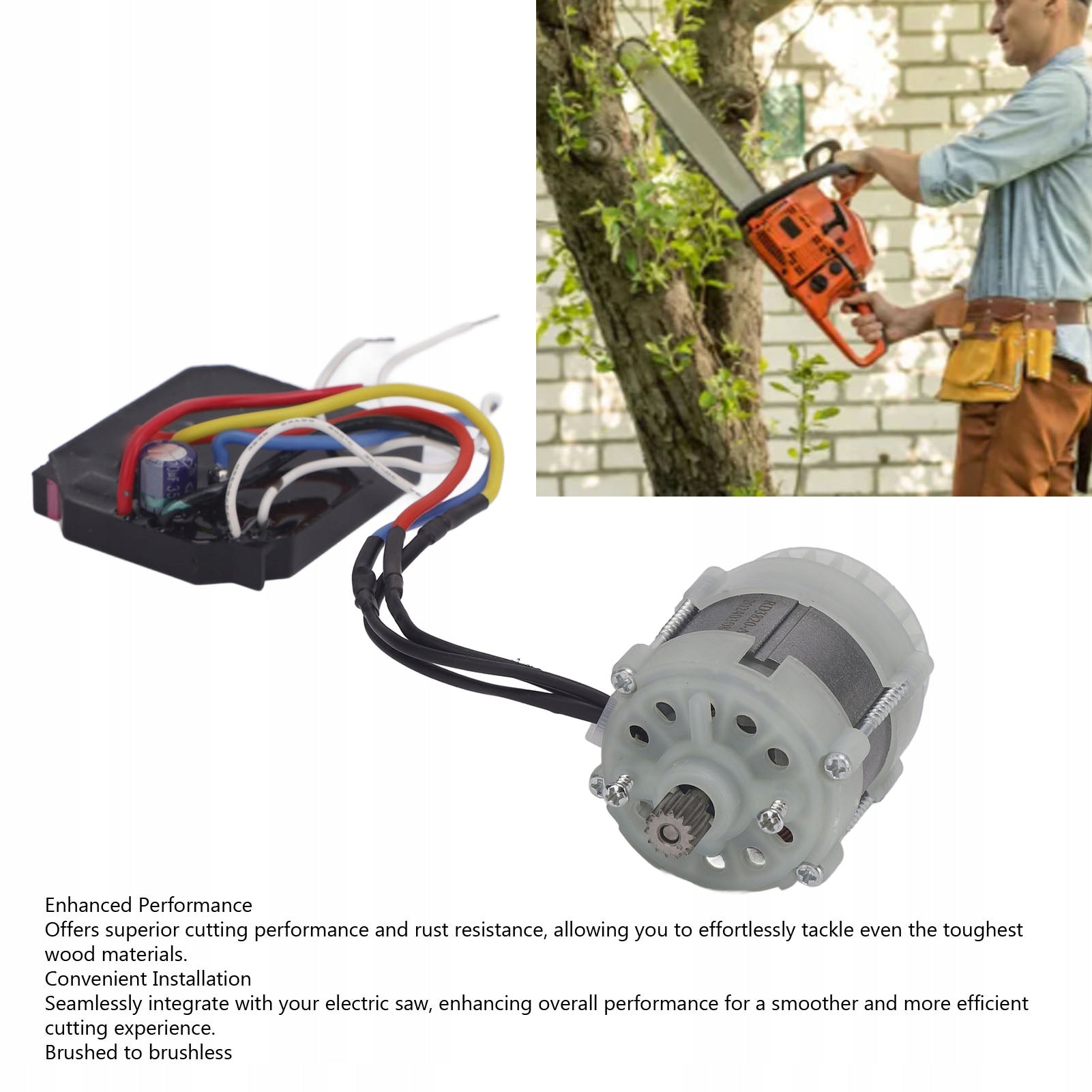 21V 14 Teeth Mini Saw Motor High Power Electric Saw BF Model 3111240101011