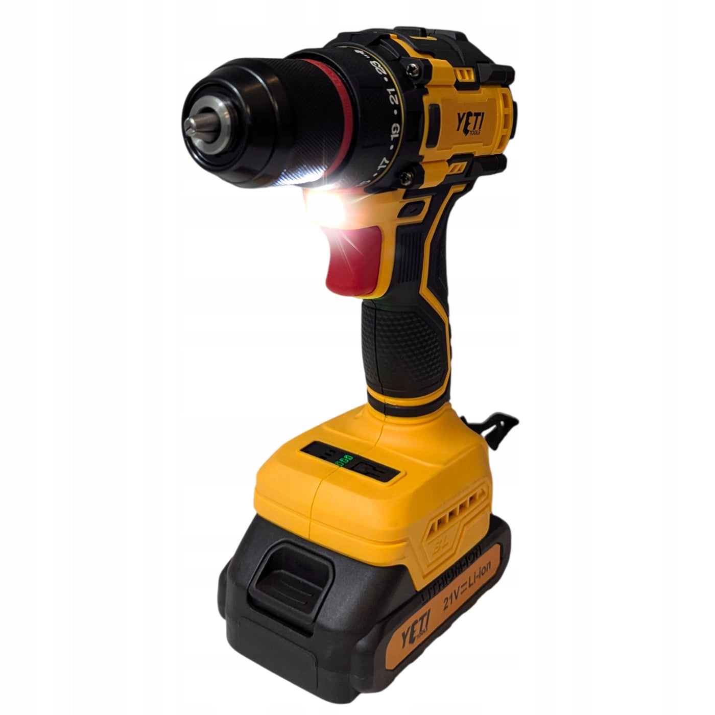 21V 2XAKU 60NM BRUSHLESS CORDLESS DRILL BIT Manufacturer code YETI TOOLS 82110