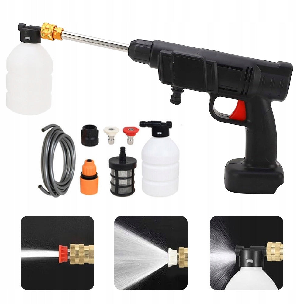 21V 6000MAH WIRELESS PRESSURE WASHER IDEAL FOR HOME GARDEN TRIPS
