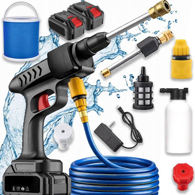 21V CORDLESS GARDEN PRESSURE WASHER FOR CAR CUBE WINDOW CLEANING