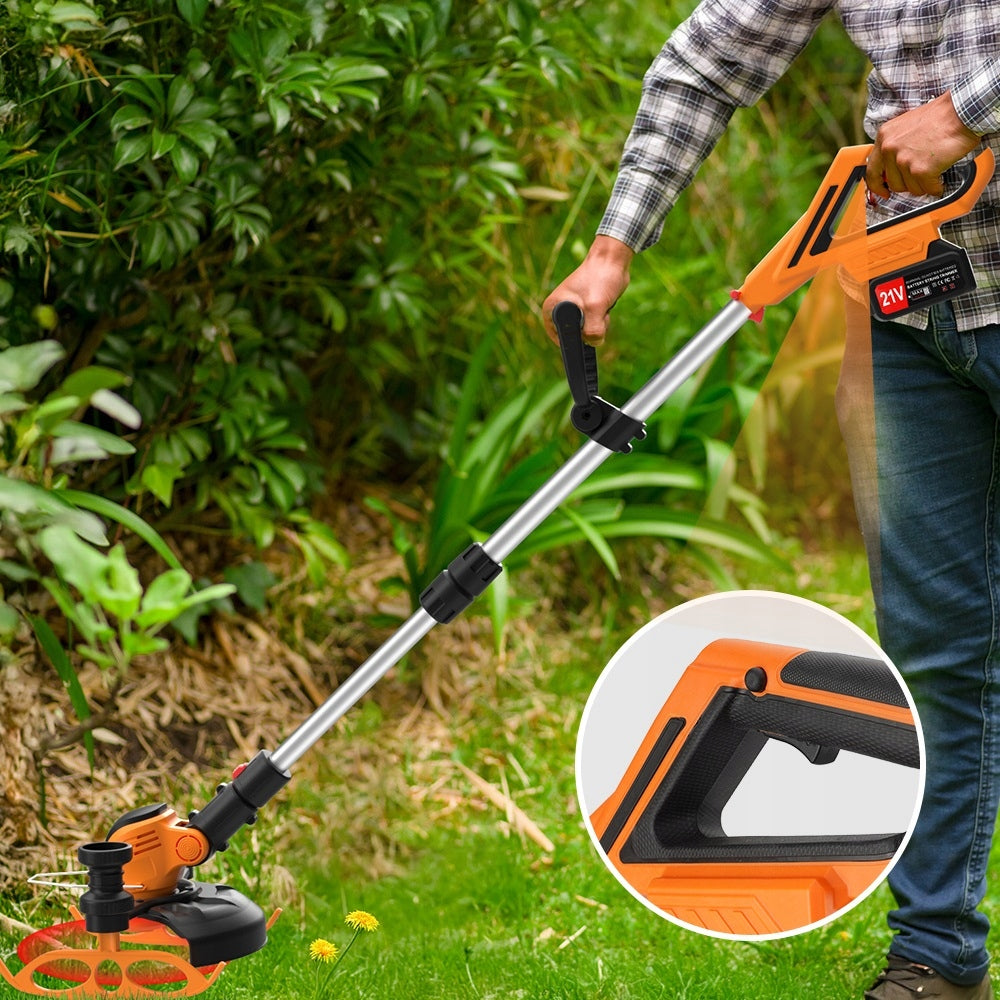 21V LAWN EDGE TRIMMER CORDLESS LAWN TRIMMER Model sdfbnmbvcx