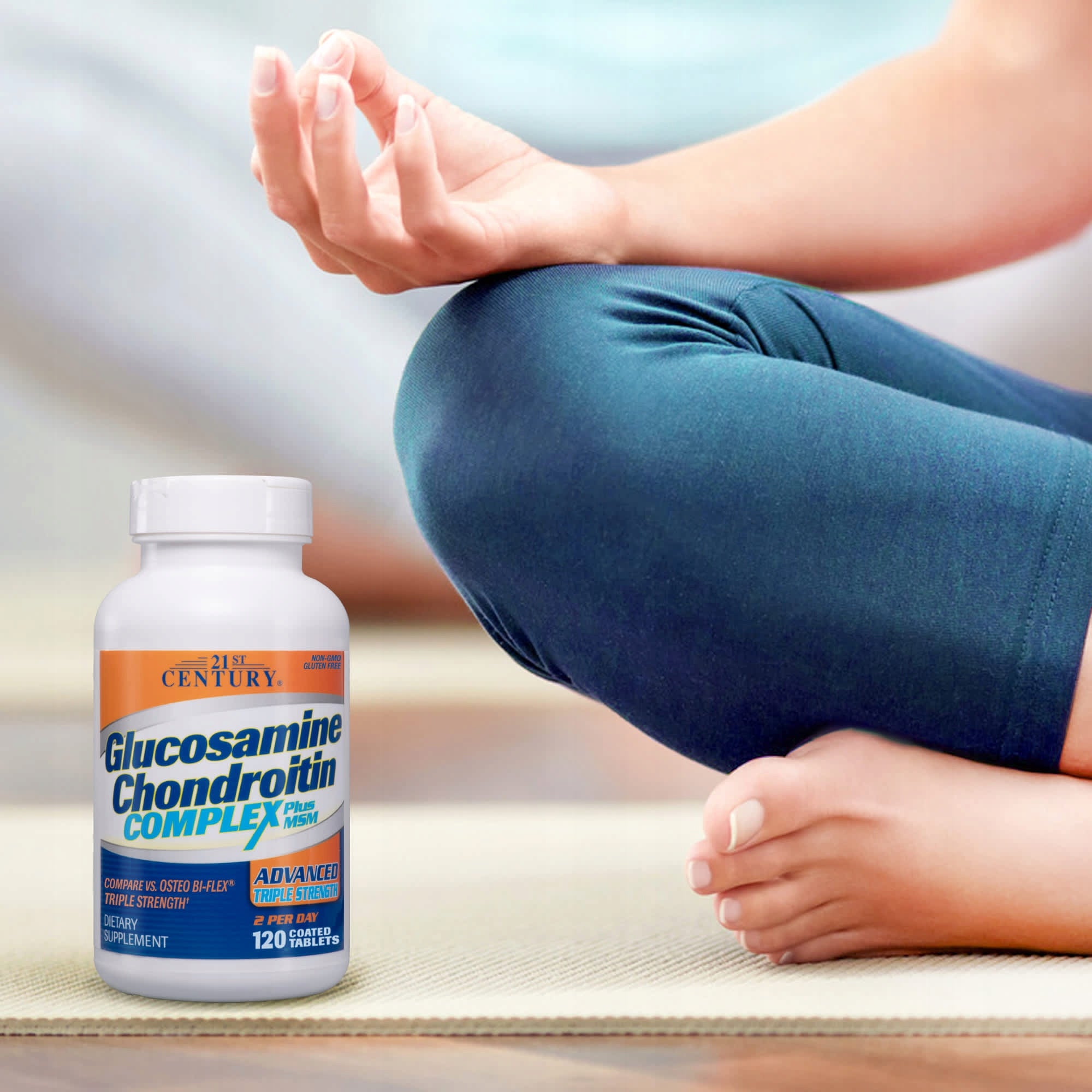 21st Century, Glucosamine Chondroitin Complex Plus MSM, advanced triple Brand 21st Century
