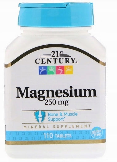 21st Century Magnesium 250mg 110 tab