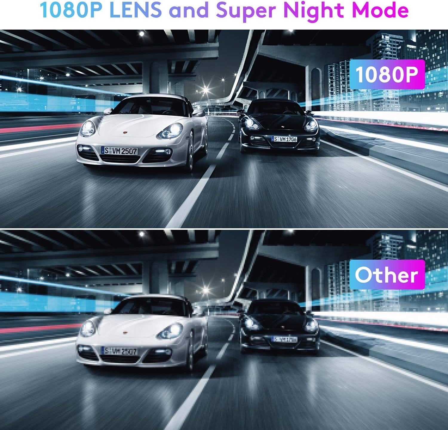 22.02.08 THIEYE DUAL CAR CAMERA FOR CAR FRONT REAR DASH Manufacturer code FCV2BEN-2