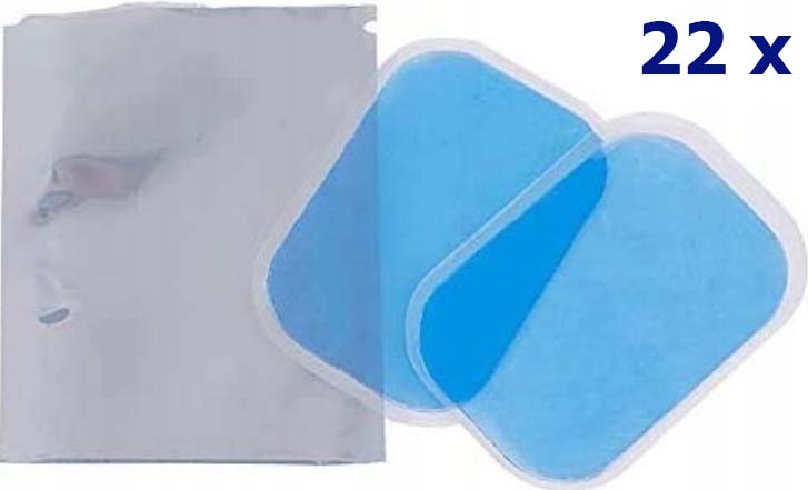 22 x Gel Overlays for EMS Electrostimulators