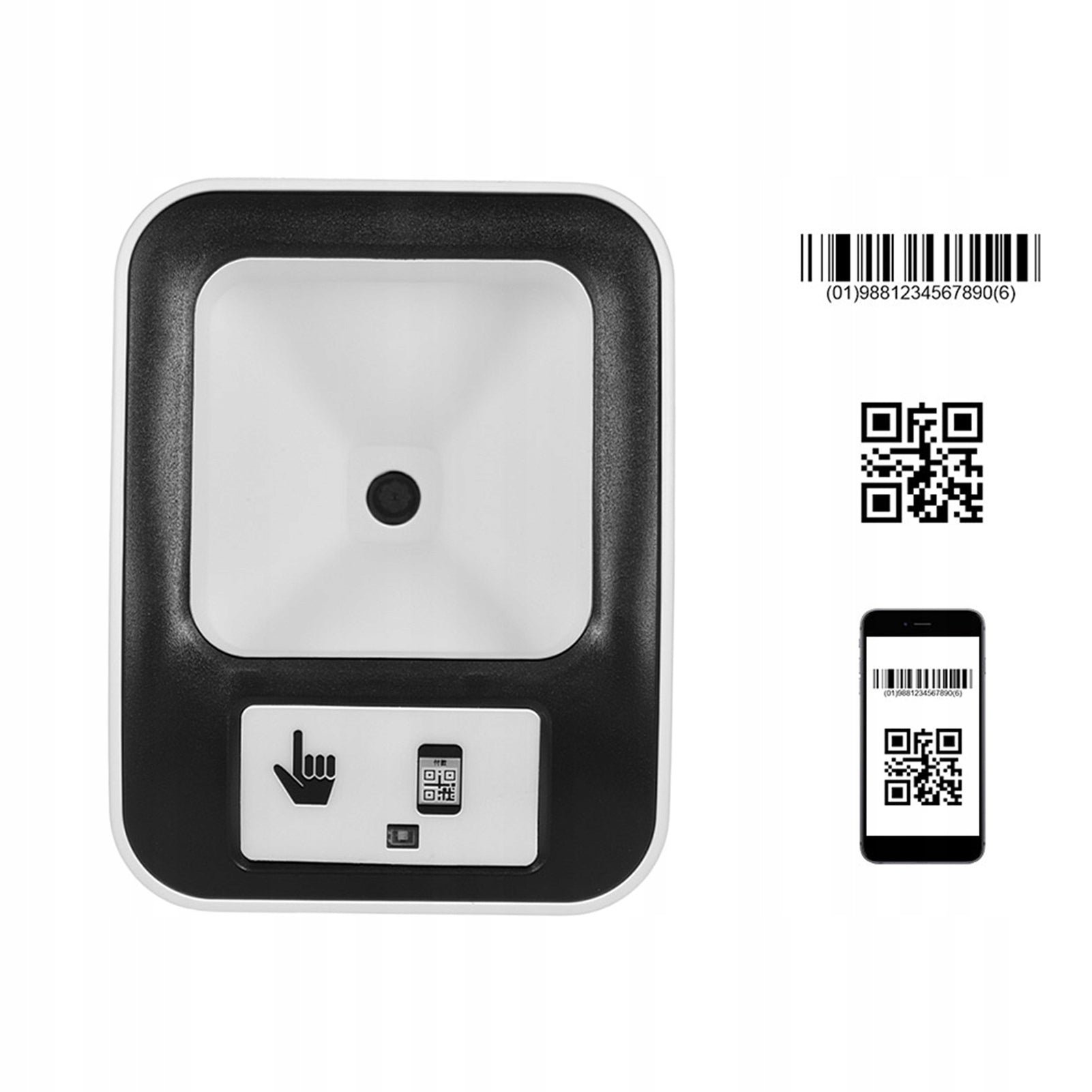 2200 1D/2D/QR Barcode CMOS Scanner Destor Barcode PL Reader Brand no brand