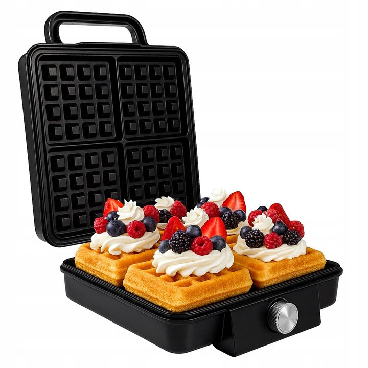 2200W 4 WAFFLE MAKER AT THE SAME TIME STRONG FAST RELIABLE ADJUSTMENT