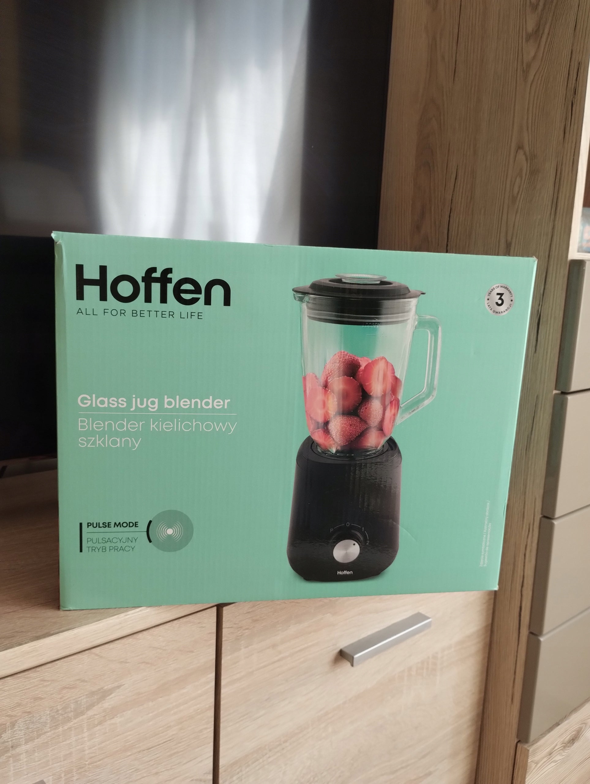 224 Cup blender Hoffen 5903151097224 600 W black Packaging status original