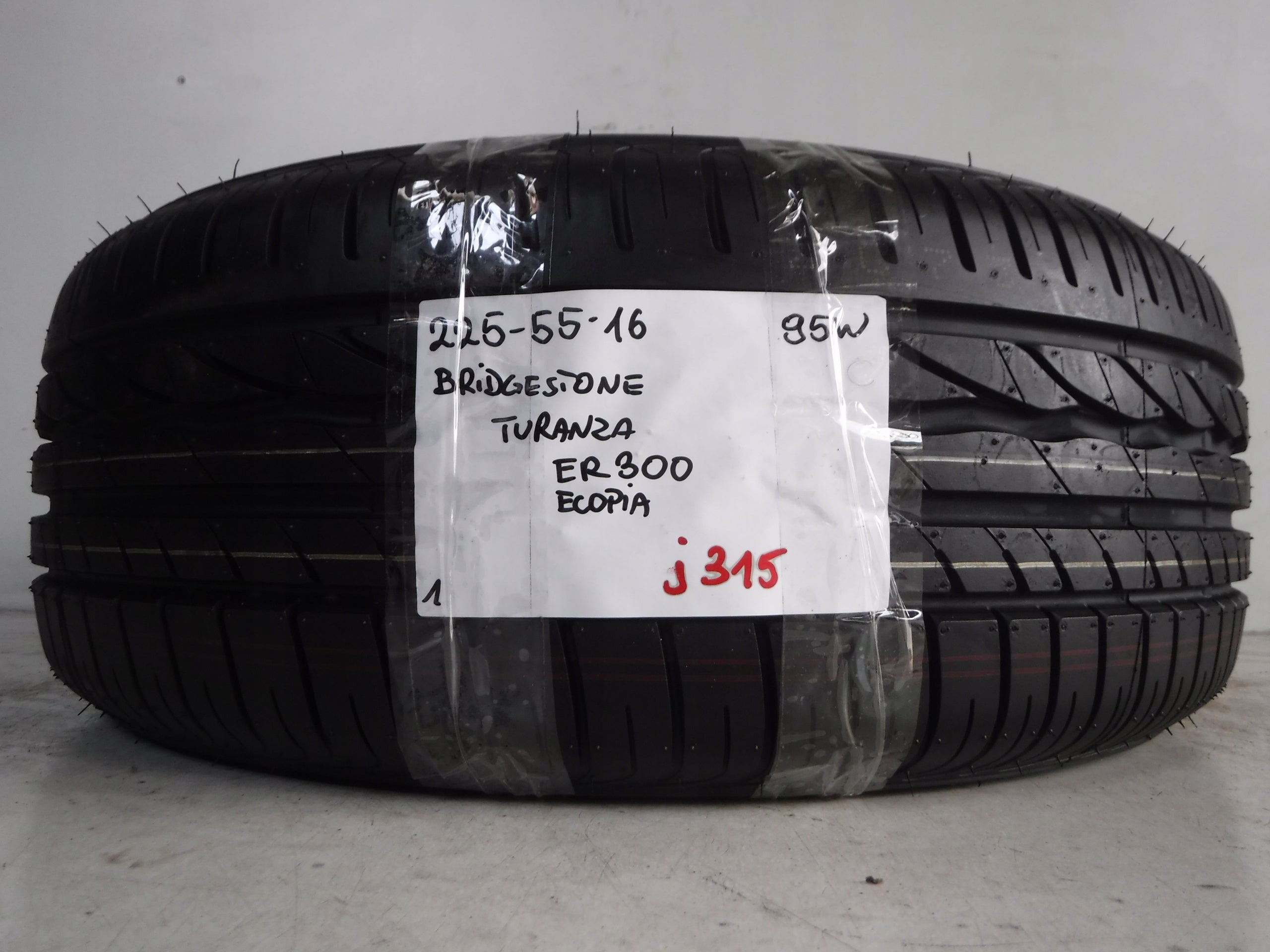 225/55/16 95W BRIDGESTONE TURANZA ER300 ECOPIA MO